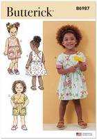 Butterick Paper Sewing Pattern 6987