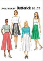 Butterick Paper Sewing Pattern 6179