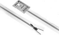 Invisible Closed End Zips Transparent