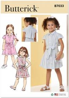 Buttericks Butterick Paper Sewing Pattern 7033