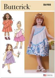 Buttericks Butterick Paper Sewing Pattern 6988