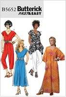 Buttericks Butterick Paper Sewing Pattern 5652