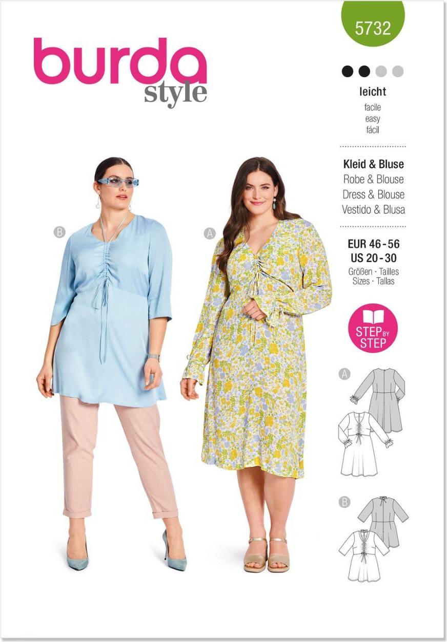 Burda Paper Sewing Pattern 5732