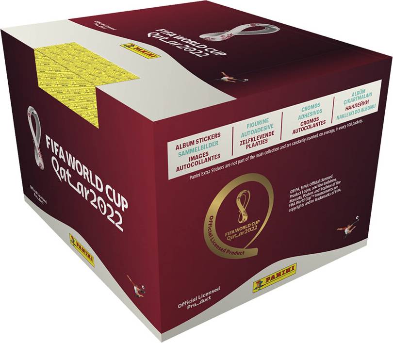 FIFA World Cup 2022 Sticker Collection 100 Packs