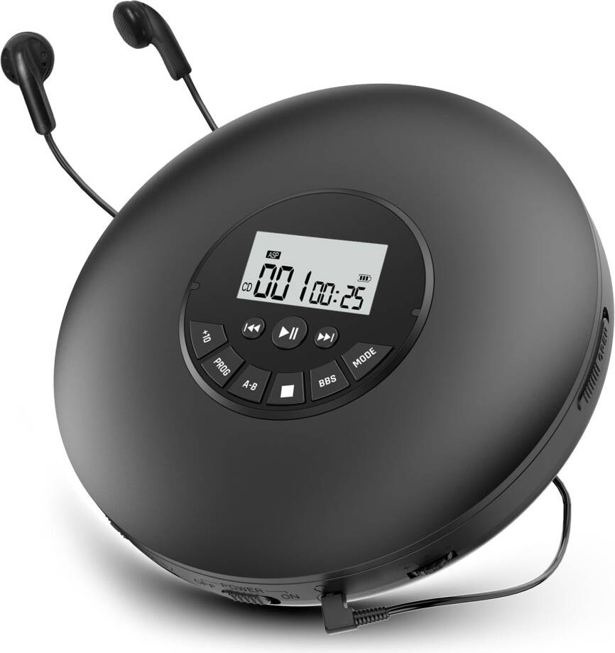 Personal cd player Arafuna Portable CD Player with CD-R and CD-RW Playback