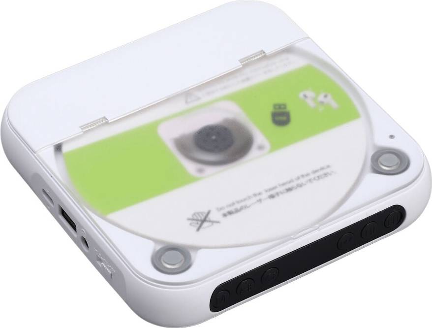 Usb cd player for car Portable Bluetooth CD Player Rechargeable LCD