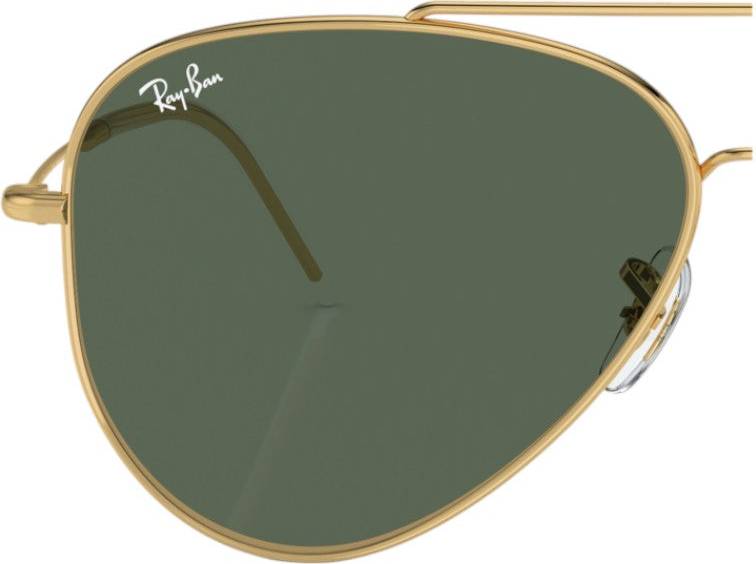 Ray-Ban RBR0101S Aviator Reverse Unisex Replacement Lenses - Violet Pilot