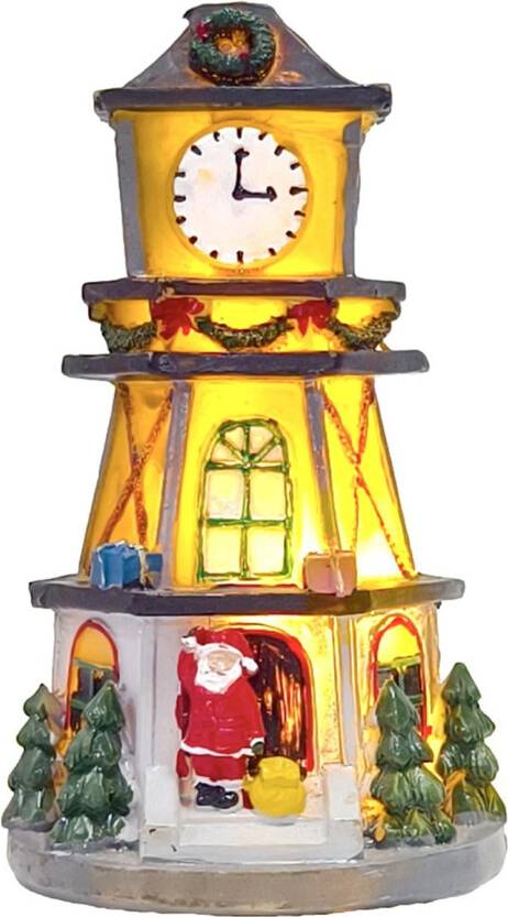 Clock tower LED Clock Tower Desk Miniature Model