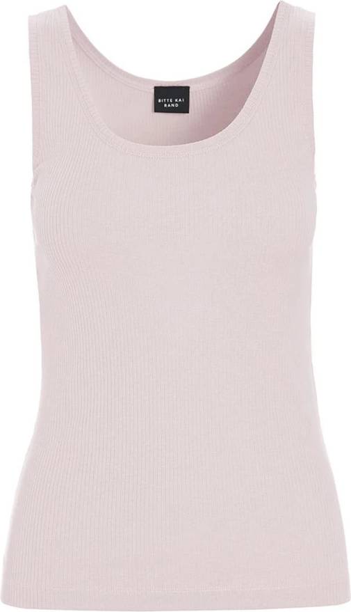 Bitte Kai Rand Ribbad Tank Top Toppar - Bomull