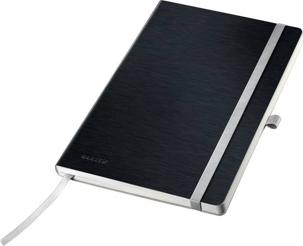 Notebook a5 Leitz Style Notebook A5 Ruled Black