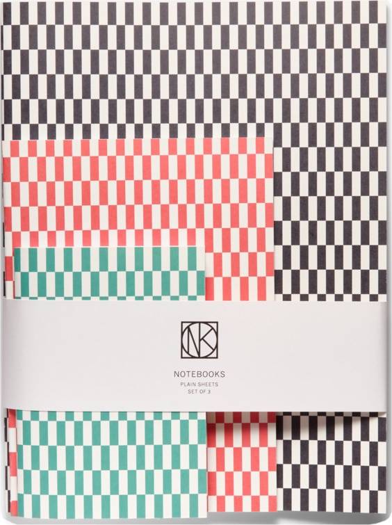 NK Collection Anteckningsböcker 3-Set Rektangeln