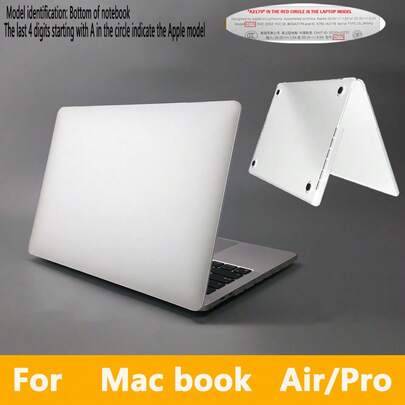 Shein Minimalist Matte Notebook Protective Case
