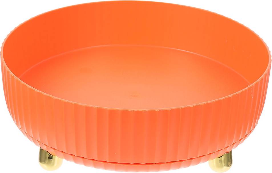 Solustre 2Pcs Orange Rotatable Seasoning Rack