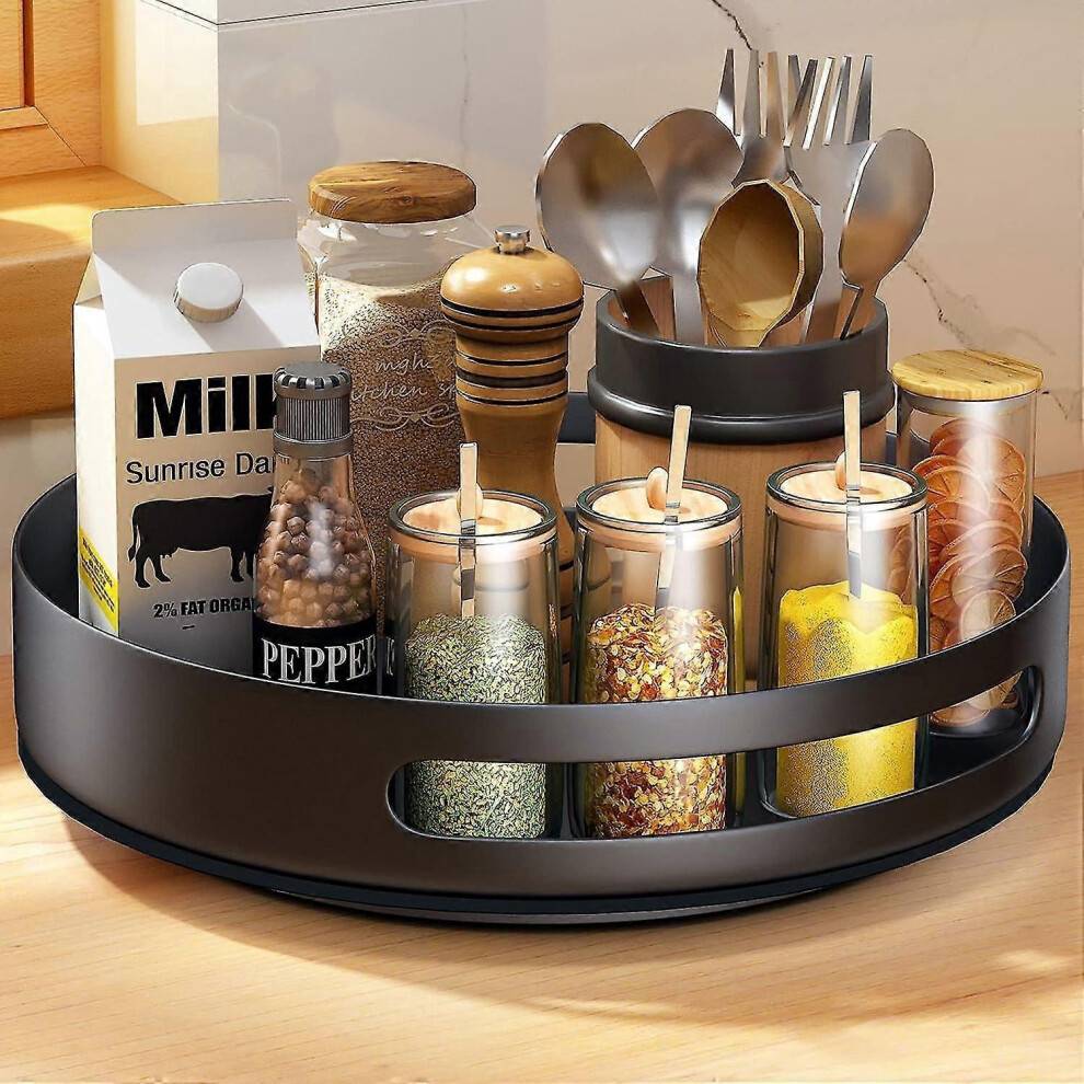 Kikidex Rotating Metal Spice Rack