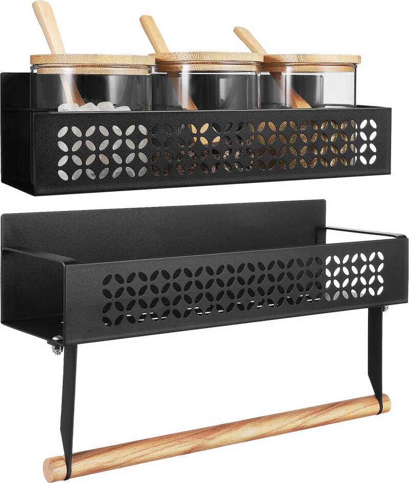 ABOOFAN 2 Pcs Magnetic Spice Racks
