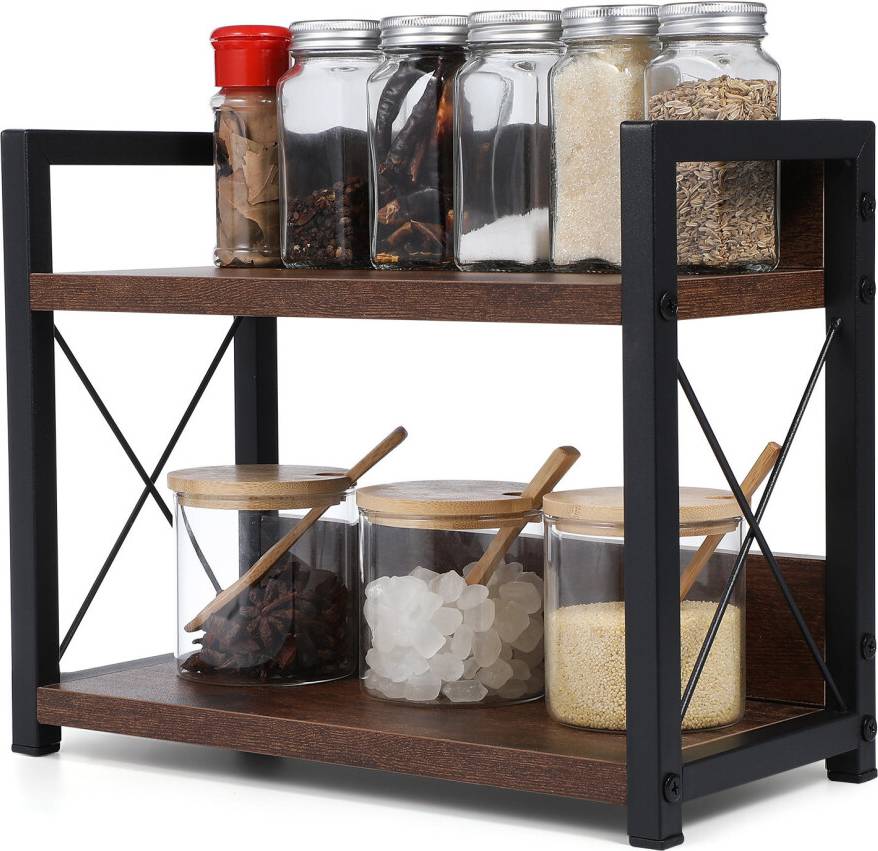 VILLCASE Spice Rack Organizer Kitchen Counter