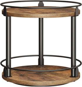 GROOFOO Lazy Susan Organizer Rotating Spice Rack
