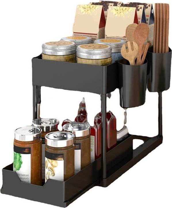 Rack cabinet Typecat Multifunctional Kitchen Rack Pull-Out Cabinet