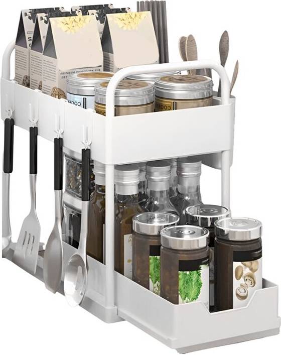 Rack cabinet Typecat Multifunctional Kitchen Rack Pull-Out Cabinet
