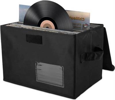 B&Q 12 Inch Vinyl Record Storage Box