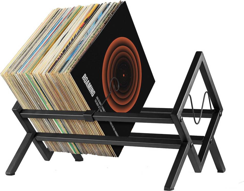 2pcs Vinyl Record Storage Rack