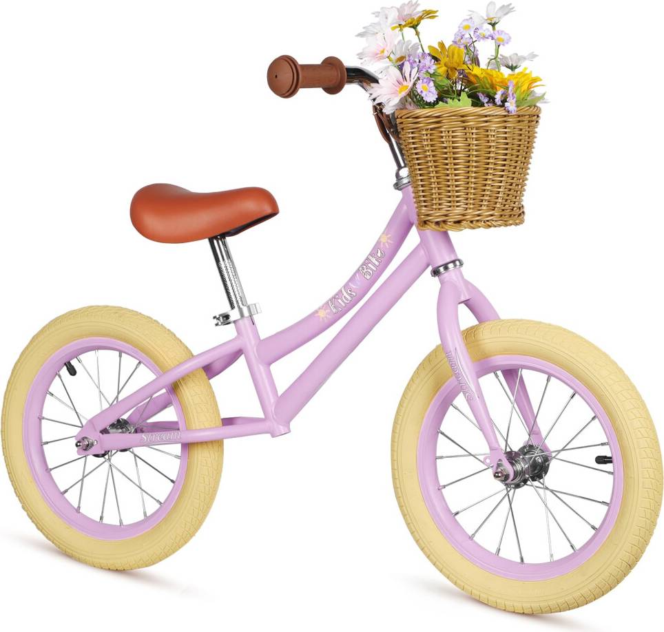 14 Inch Balance Bike with Removable Basket