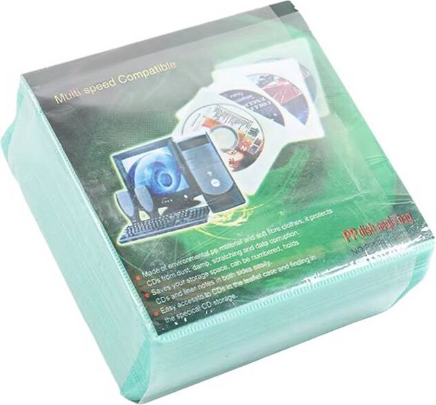 100 Pcs Dual-Sided CD DVD Collection Set