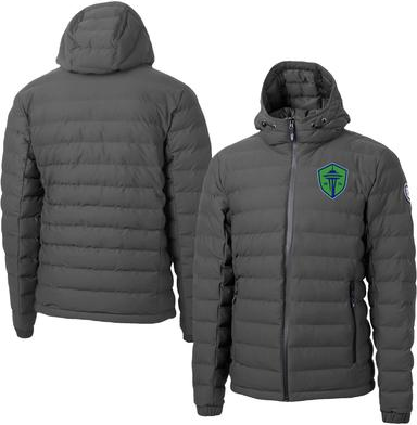 Cutter & Buck Gray Seattle Sounders FC Mission Ridge Repreve Jacket