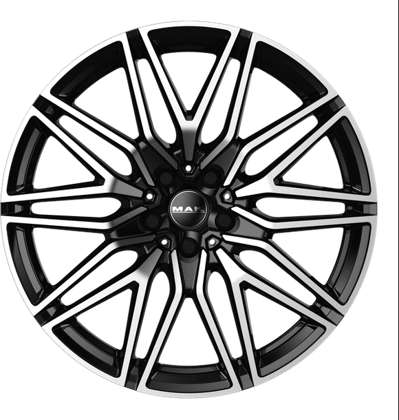 Mak F0522SMBM43WS3X 22 Inch Aluminium Rim