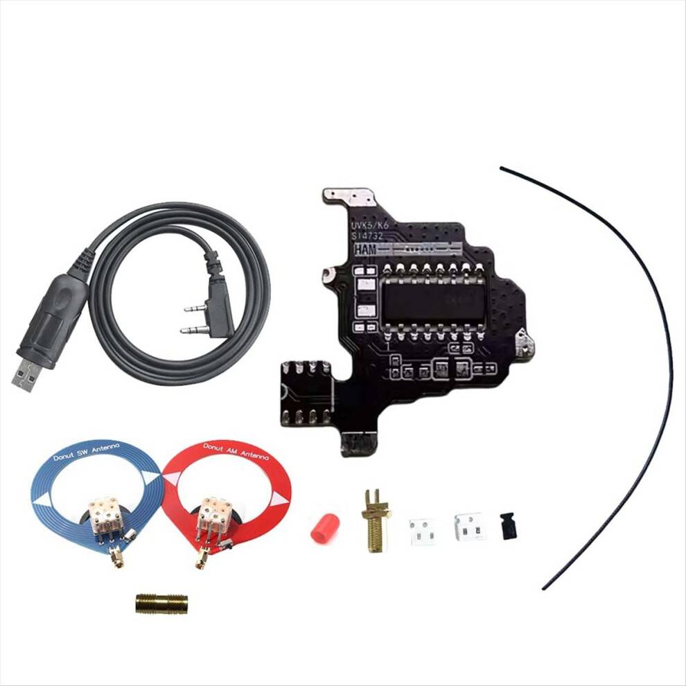 Jehiatek K5 K6 SI4732 Modification Module 2xDonut USB Cable