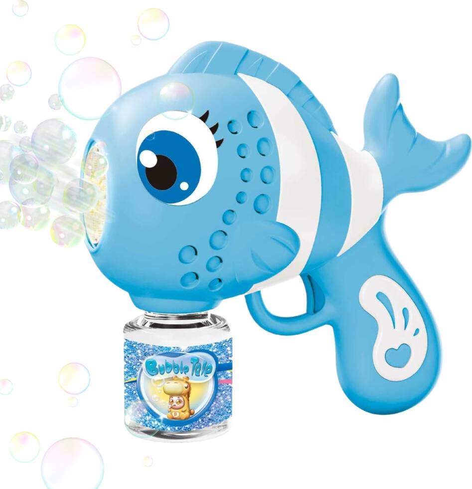 Bubble Machine Fish Design With Lights