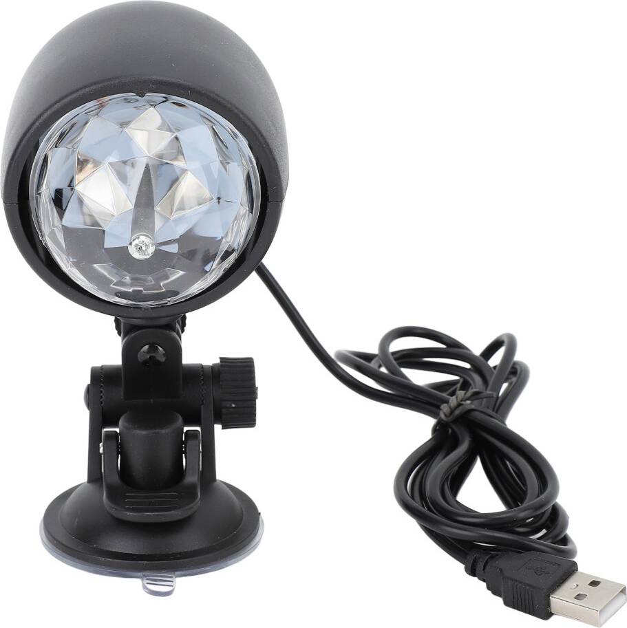 Rotating USB Powered Voice Controlled Strobe Light