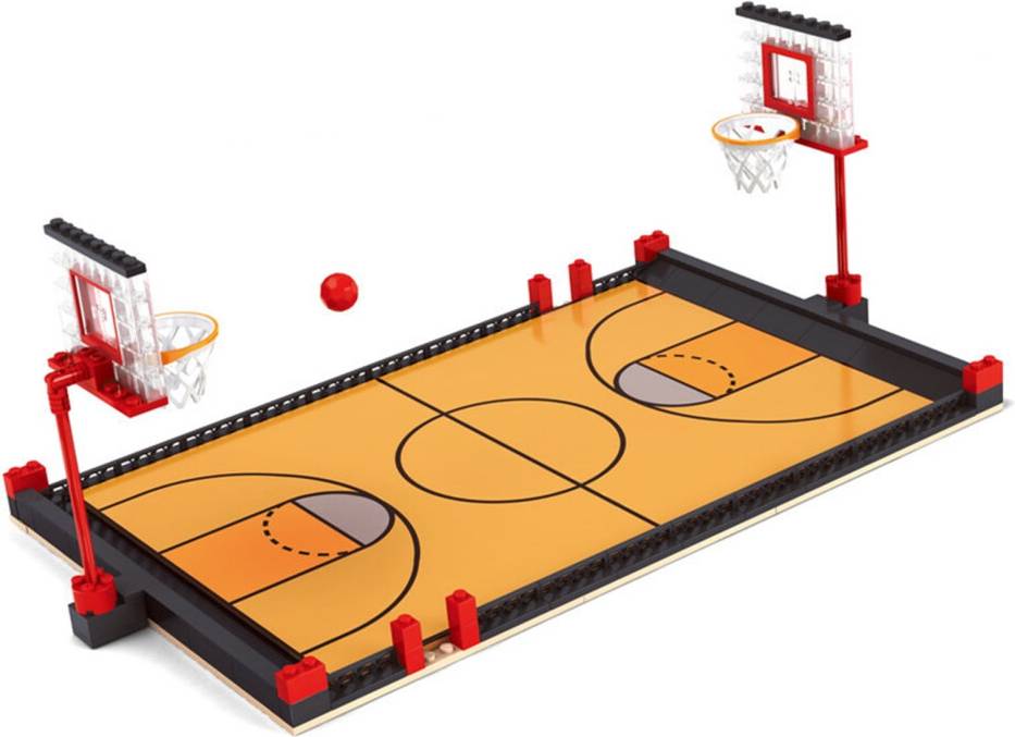 Basketball Court Building Blocks Set