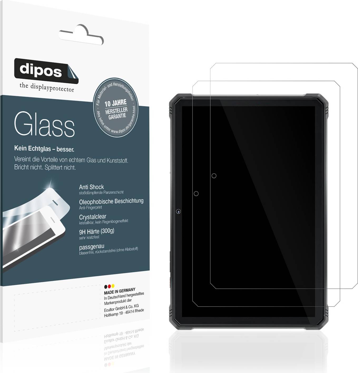 Dipos Screen Protector For Hotwav R9 Ultra Flexible Glass