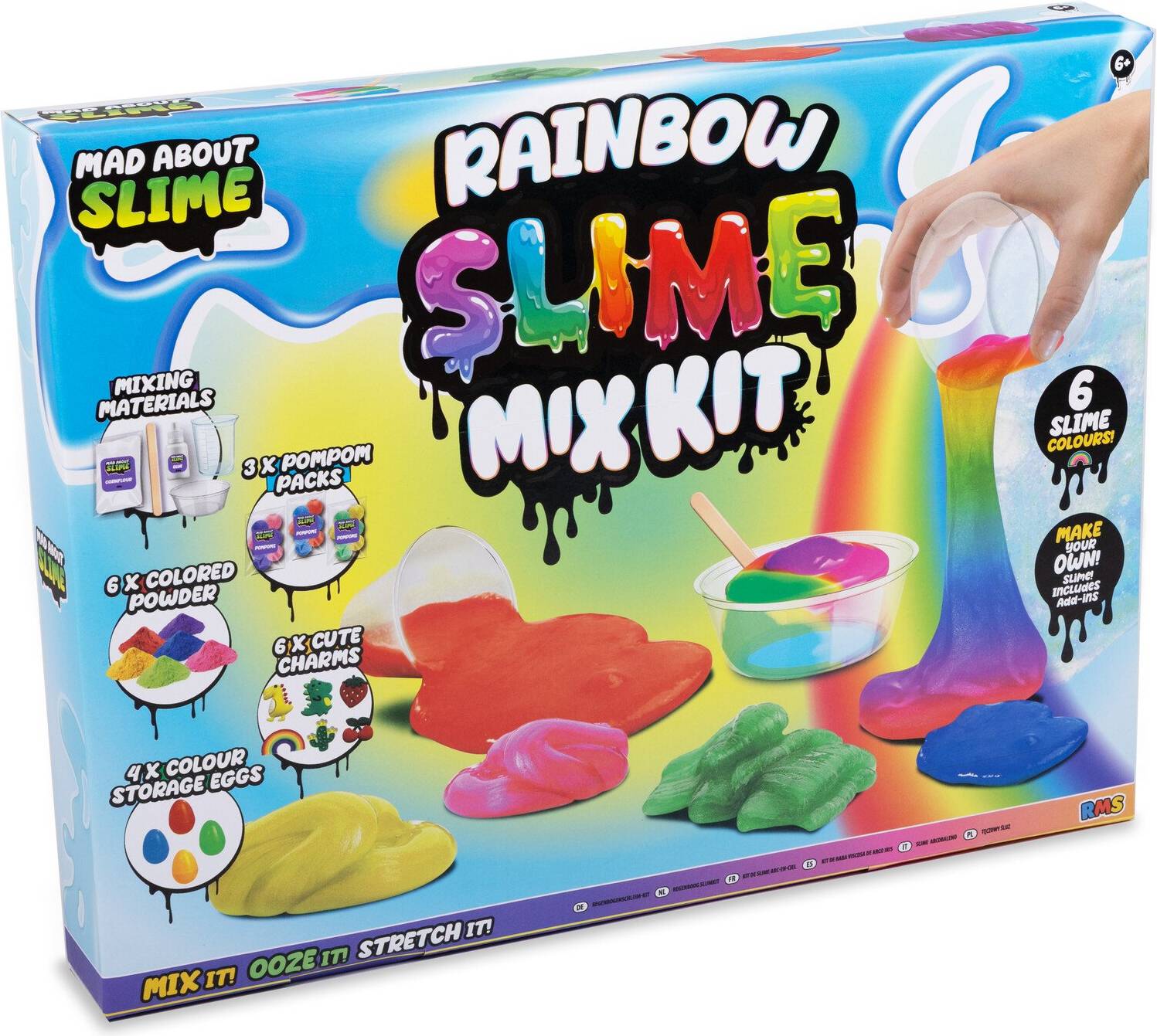 Ultimate Rainbow Slime Mix Kit
