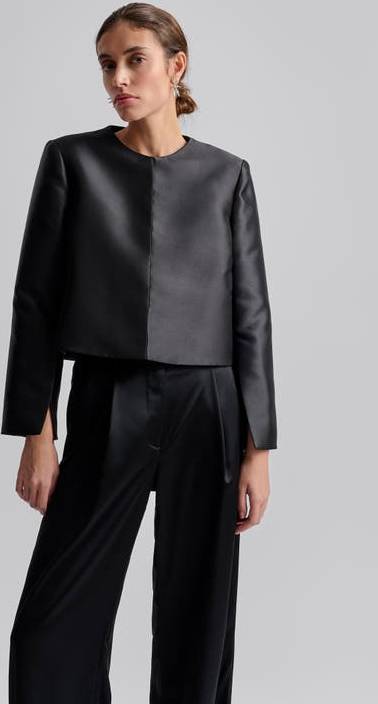 Blouse Ruthie Cropped - Black