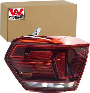 Van Wezel Rear Light Right Rear With Bulb Holder