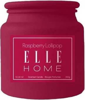 Elle Home 350g Raspberry Lollipop Scented Candle