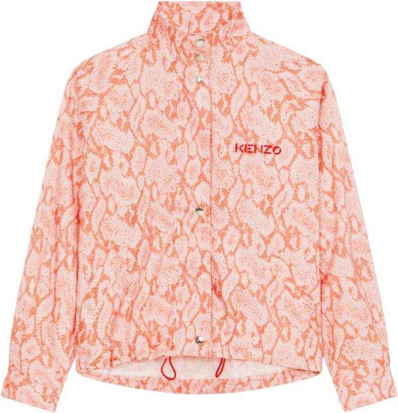 Kenzo Python Pattern Zip Jacket - Polyester