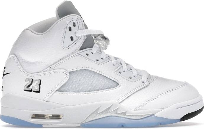 5 Retro White Metallic