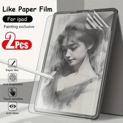 Shein 2pcs Matte Paper Screen Protector Film