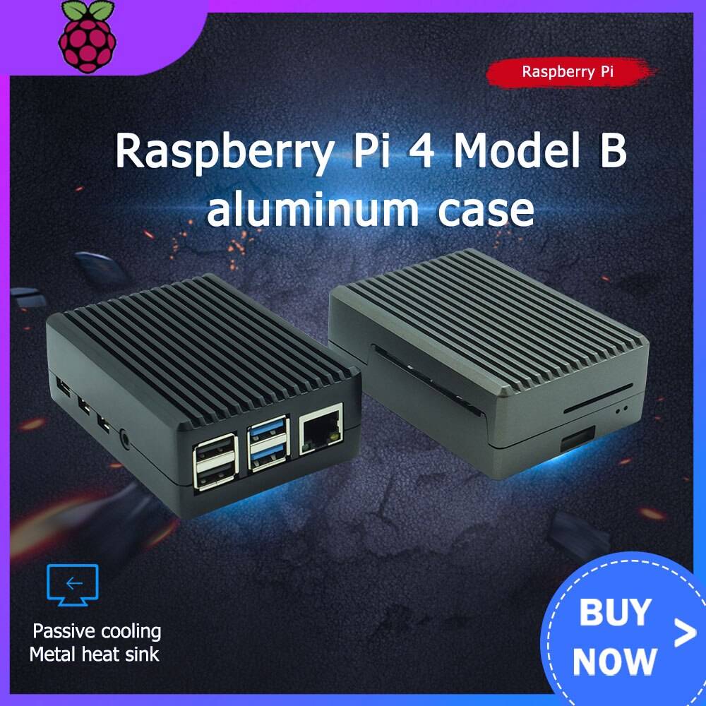 Raspberry pi 4 Raspberry Pi Boîtier Alliage Aluminium Raspberry Pi 4 Modèle B