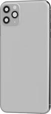 Clappio Frame Battery Cover Iphone 11 Pro Rear Window Silver