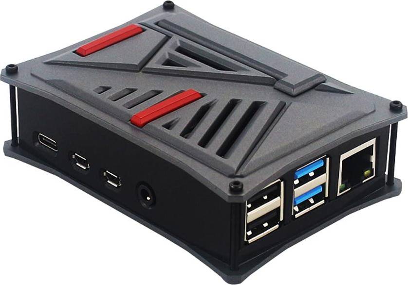 Raspberry pi 4 Raspberry Pi Raspberry Pi 4 Fodral Med Fläkt