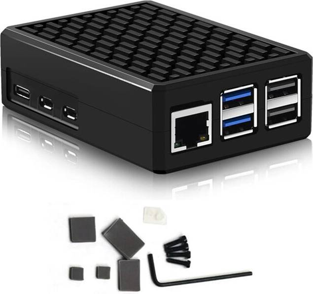 Raspberry 5 Exogio Raspberry Pi 5 Aluminum Metal Case