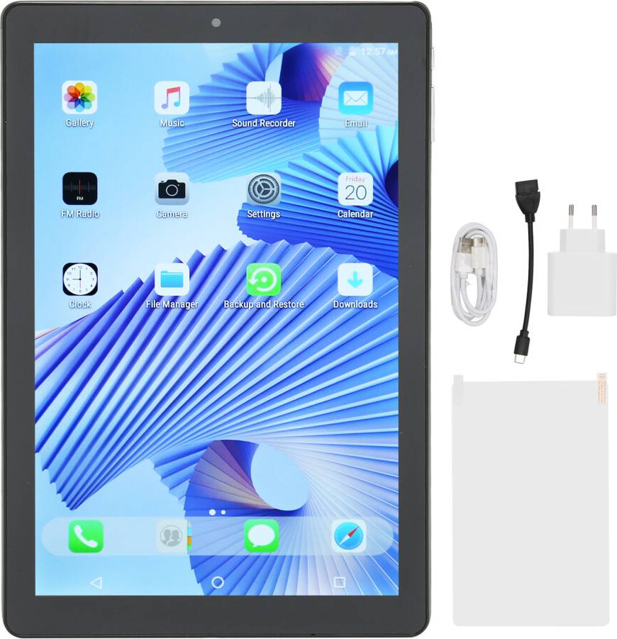 Android tablet 10.1 Android-Tablet 10,1 Tommer - Sort