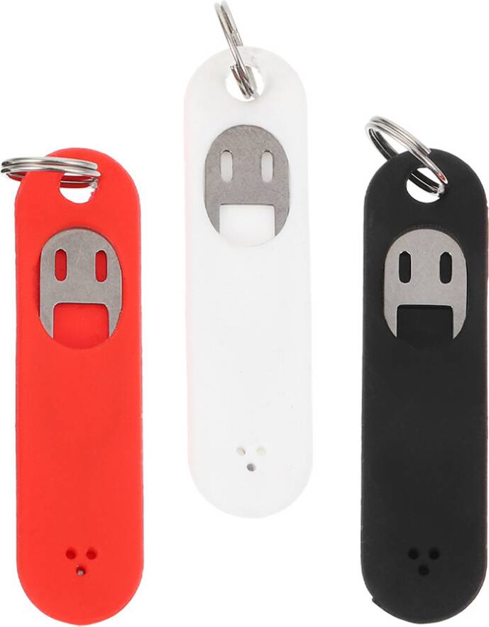 Artibetter 6Pcs Assorted Color Sim Card Remover Keychain