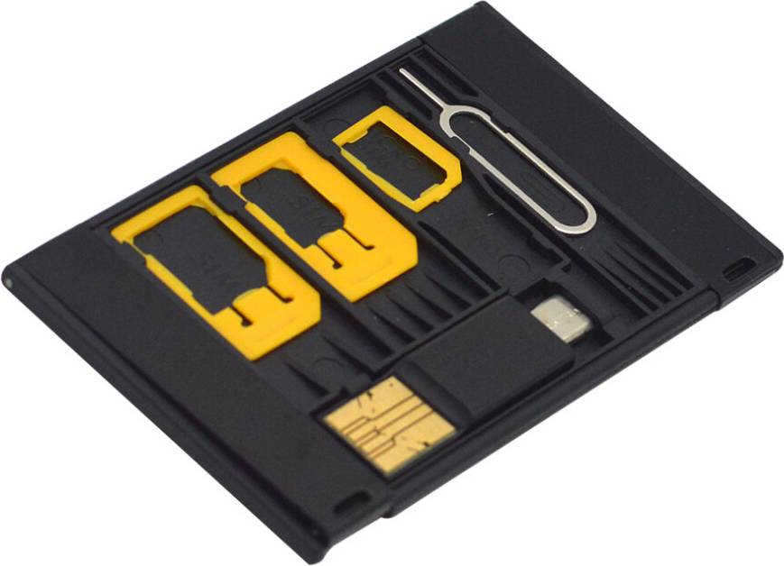 Solustre 5 Pcs Sim Card Holder Phone Pin Kit