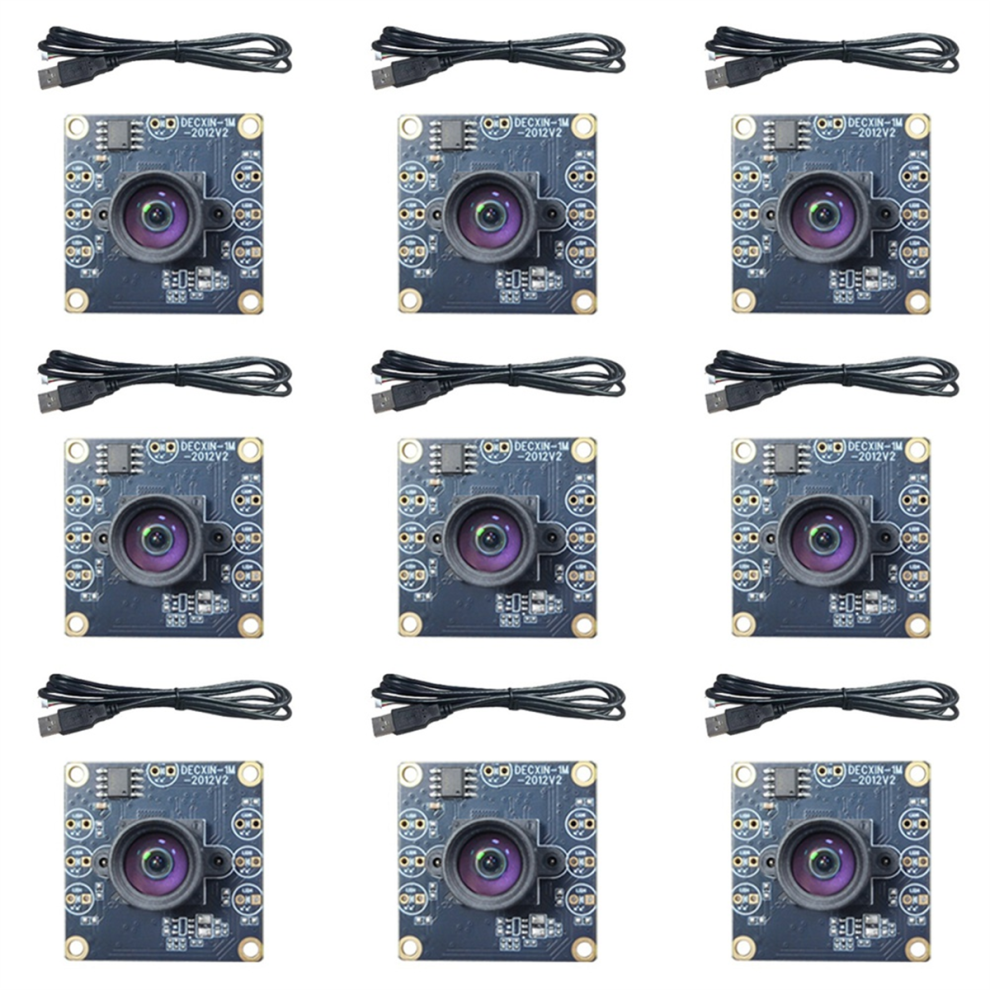 Torribaly 9PCS 100 Degree Camera Module 1MP OV9732