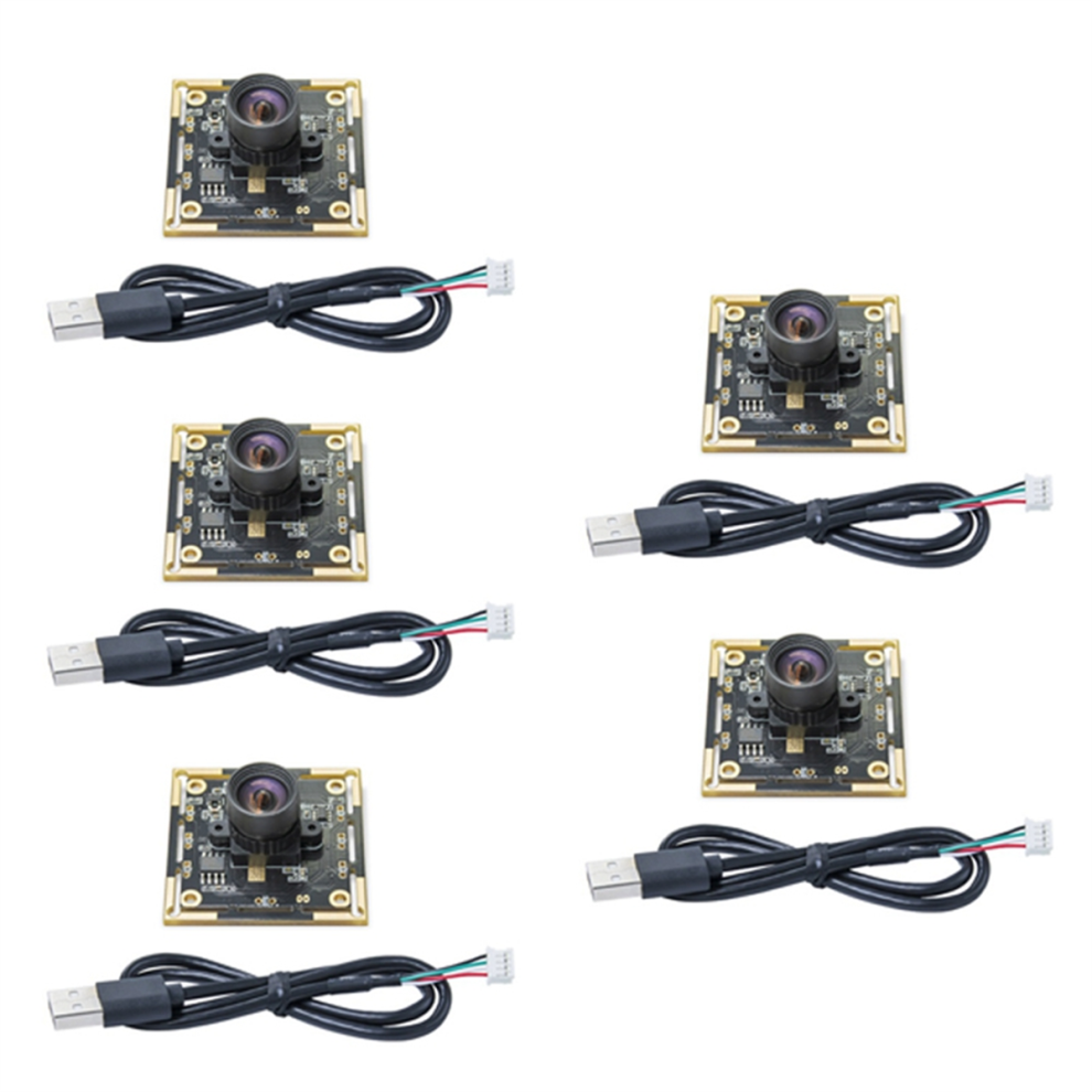 Typecat 5PCS OV9732 Camera Module 1MP USB Free Driver